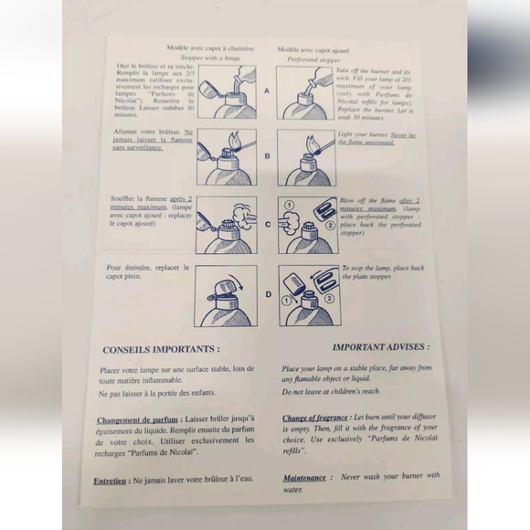 Parfums de Nicolai Oil Lamp Perfume LA ROUTE DU CEDRE NIB - Picture 5 of 16